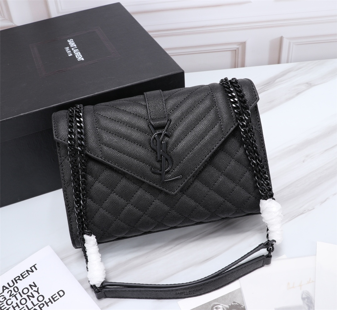 Ysl ENVELOPE handbag 487206 26808-1 Black